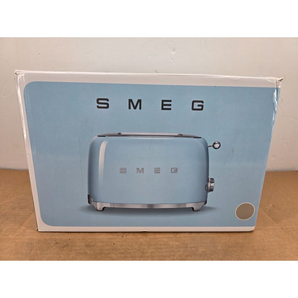 Smeg 50's Retro 2 Slice Toaster Chrome (TSF01SSUS)